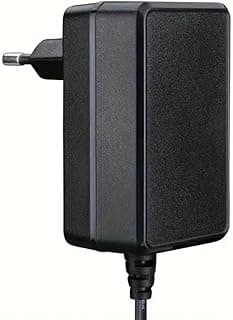 محول طاقة CABLEPELADO 6V 1A، شاحن حائط، موصل DC 5.5 x 2.1 مم، أسود