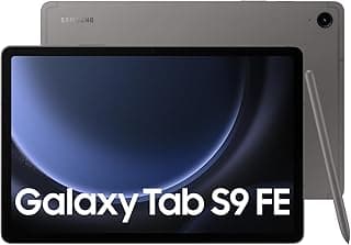 سامسونج تابلت جالكسي تاب اس 9 اف اي 5G بنظام اندرويد، ذاكرة رام 6 جيجا، تخزين 128 يتضمن قلم S، رمادي، بلوتوث ضمان لمدة عام واحد/اصدار محلي