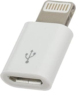 محول مايكرو USB الى لايتنينج من او اي ام، أبيض