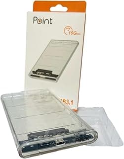 RACK HARD TYPE-C 3.1 شفاف-POINT