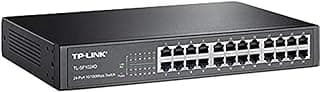 TL-SF1024D 24-port 10/100Mbps Desktop and Rackmount Switch - Black