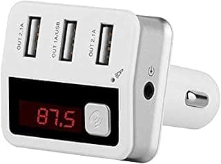 شاحن سيارة بي سي 12 بلوتوث ام 3 بدون استخدام اليدين USB