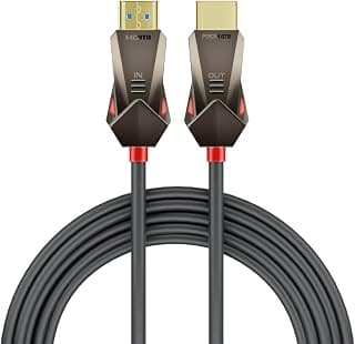 كابل HDMI 2.0، يدعم 4K@60Hz، كابل نحيف 1.5 متر مع دعم فيديو 3D، نطاق ترددي 18Gbps، دعم إيثرنت وموصلات مطلية بالذهب للابتوب، التلفزيون، الشاشات، ProLink4K60 (20 متر)