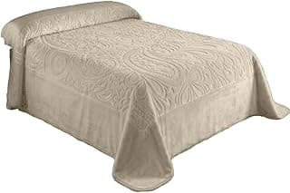 Mora Perla Blanket Model 161 - Single Layer Twin Size - Color:Sugar (Linen) - Size:220x240cm - Fabric 85% Acrylic 15% Polyester - Weight 4.45kg - Country of Origin Spain.