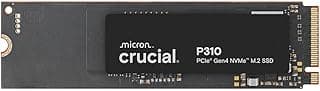 قرص صلب داخلي للكمبيوتر الشخصي P310 سعة 1TB، طراز CT1000P310SSD801، بطاقة جرافيك 2280 PCIe الجيل الرابع 3D NAND NVMe M.2 SSD بسرعة تصل إلى 7100MB/s وقابل للتحويل إلى الجيل الرابع من كروشال