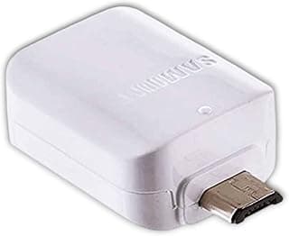 محول وصلة USB من او تي جي (أبيض، USB إلى مايكرو B)