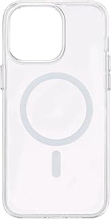 A90A7H01 Magnetic Impact Resistant Back Case Raised Edges On The Front And Back With Reinforced Corners Provide Comprehensive Protection Against Scratches Fits Iphone 15 Pro - Transparent