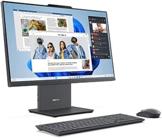 IdeaCentre AIO 24IRH9, Intel Core i7-13620H, 8GB Ram, 512GB SSD, Integrated UHD graphics, 27" FHD-IPS-300nits-NT, Wireless KB + Mouse, Luna Grey, F0HM00LJAX