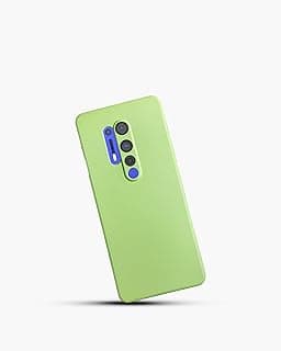 For Oneplus 8 Pro Silicone Back Color Cover,Camera Protection From Shocks From TPU Compatible For Oneplus 8 Pro (6.78'') (Mint Green)
