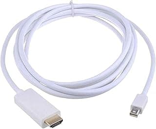 كابل محول 10 قدم Thunderbolt mini displayPort إلى HDMI لأجهزة MacBook Pro Air iMAC