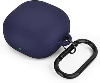 Silicone Case Compatible for Samsung Galaxy Buds 2/Pro/Pro 2/Live/FE Cases (Midnight Blue)
