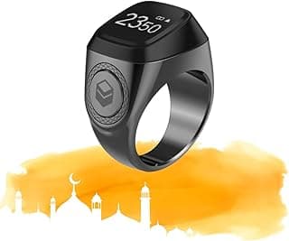 Smart Tasbih Zikr Ring - Space Grey - 20mm