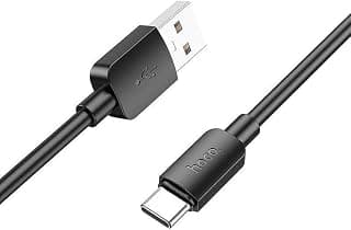X96 - Hyper 27W, Charging And Data Transmission Cable, Type-C (1M - 3A) Compatible With Samsung Huawei Xiaomi Oppo - Black