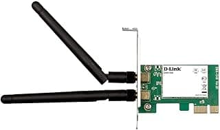 محول واي فاي لاسلكي DWA548/N300 بمنفذ Pci Express للكمبيوتر المكتبي