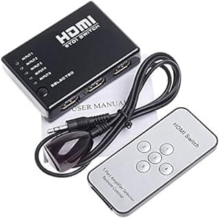 موزع HDMI بـ 5 منافذ بدقة 1080p