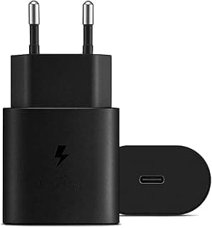 شاحن من سامسونج USB-C سريع الشحن 25 وات - أسود