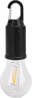 LED Bulb - Rechargeable Battery Operated Waterproof Vintage Candle Shape Light with 3 Modes for Outdoor Gazebo Chandelier Camping Backup Pergola USB Cordless (1Pack)