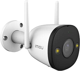 IMO.U Bullet 2E 5MP WiFi Outdoor Security Camera – Night Vision up to 30m – AI Human & Motion Detection – Built-in Microphone – IP67 Waterproof