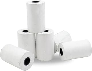 رول ورق حراري للفواتير Shreyans - مقاس 58mm (2 بوصة) × 15 متر (عبوة 25 قطعة)