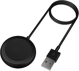 شاحن من دلع موبيلك بتقنية USB، متوافق مع ساعات سامسونج جالكسي ووتش الترا وجالكسي ووتش 7 و6 و5 و4 و3 واكتف