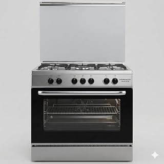 TF-15-S Tecno Fire Cooker 80 cm Stainless Fan