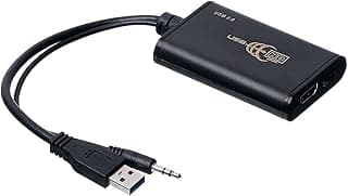 محول كينيديكس 1829 من USB 3.0 إلى HDMI - أسود