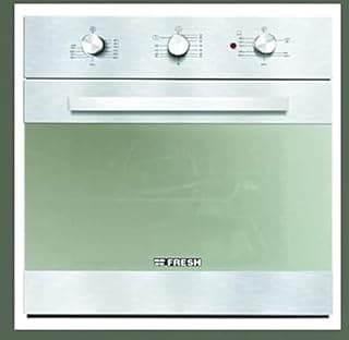 فرن فريش 60 سم ستانلس غاز/كهرباء مع خاصية القلي الهوائي GEOFR60CMS 9651