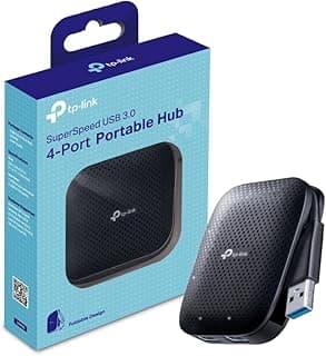 موزع بيانات محمول USB 3.0 بـ4 منافذ من تي بي- لينك لأجهزة ماك واي ماك وماك بوك برو اير والترا بوك متوافق مع انظمة ويندوز وماك او اس اكس ولينكس (UH400)