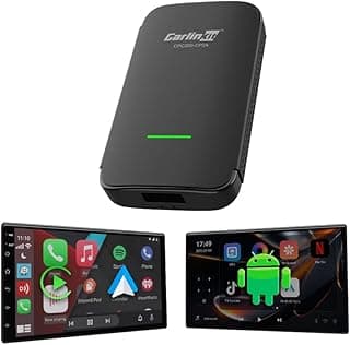 Carlinkit Wireless CarPlay Adapter CPC200-CP2A PRO: Wired CarPlay to Wireless CarPlay/Android Auto Upgrade & Android 12.0 System Unlock The, Built-in Net-Flix/You-Tube/TIK-Tok(Black)