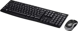 Wireless Keyboard for PC & Laptop (MK270, Black)