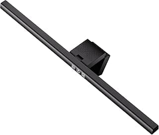 Quntis Monitor Light Bar, 50cm Computer Monitor Lamp 3 Color Temperature Brightness Stepless Adjustment Touch Control Screen Light with Timer Space Saving Eye Care e-Reading USB Lamp for Home Office