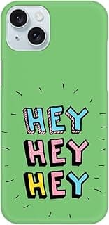 Hey Vector Cartoon Silicone Printed mobile case compatible with Iphone 14