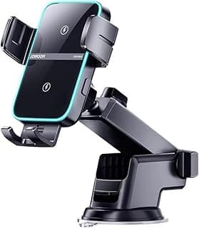 joyroom JR-ZS246 Car Dashboard Holder with Qi Inductive Charger (Black)