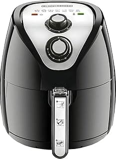 Black & Decker 2.5 Liter Manual Air Fryer Aerofry, Black - Af200-B5