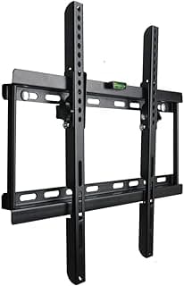 حامل تلفزيون مسطح يثبت على الحائط قابل للإمالة لسامسونج وسوني بلازما LED LCD - مقاسات 23، 40، 42، 46، 50، 55 بوصة