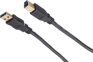 كابل طابعة USB 1972 من كينديكس - اسود، لالطابعات