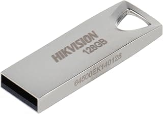 فلاش ميموري M200 USB 3.0 مع جراب معدني لتخزين البيانات والنسخ الاحتياطي سعة 128 جيجابايت وسرعة قراءة تصل الى 30-80 ميجابايت/ثانية من هايكفيجين، سعة 128.0 MB