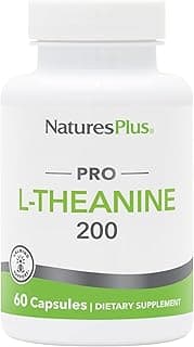 نيتشرز بلس | L-Theanine 200mg | كبسولات L-Theanine 200mg عدد 60