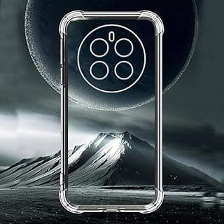 جراب شفاف لهاتف Oppo Realme GT5 Pro، زوايا معززة، مطاط TPU مقاوم للخدش، سيليكون ناعم، أفضل غطاء حماية للكاميرا لهاتف Realme GT5 Pro