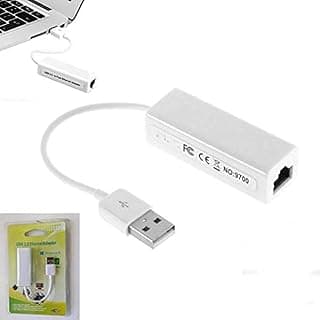 كابل محول شبكة من USB 2.0 الى ايثرنت ار جيه 45، لشبكة محلية 10/100 ميجابت لكل ثانية