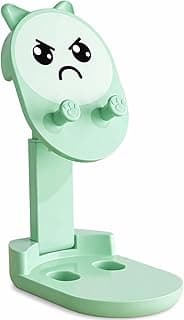 Phone Stand Mobile Holder Adjustable Foldable Desk Stand Tablet Stand Compatible with iPhone iPad Android Smartphones Cute Cartoon Style