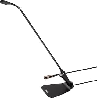ميكروفون مكثف بعنق مرن CVG18D-B/C مقاس 18 بوصة مع قاعدة مكتبية مدمجة