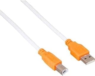 كابل طابعة USB - لون برتقالي (3 متر)