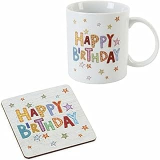 طقم مج وكوستر، مج قهوة سيراميك فريد لهدايا عيد الميلاد، عيد الأب، عيد الأم، وأعياد الميلاد