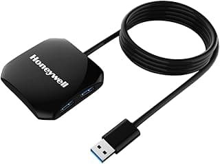 موزع USB 3.0 رباعي المنافذ Momentum، سرعة نقل 5 جيجابت في الثانية، اسود لامع