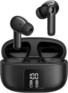 JR-FN3 True Wireless Earbuds with ANC & ENC Noise Cancelling, Open-Fit Bluetooth 5.4 Earphones, 13mm Drivers, ENC Clear Calls, 35H Playtime