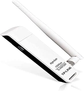 محول لاسلكي USB عالي الكسب من تي بي لينك - TL-WN722N، 150.0 megabits_per_second، single_band متعدد الألوان