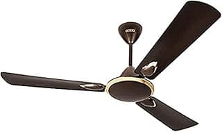 Ceiling Fan Décor (Black with Gold)