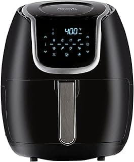 Power XL Vortex Air Fryer - 4.7L 5-In-1 Digital Air Fryer With 360-Degree Cyclonic Air Technology