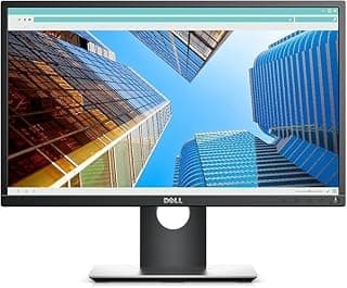 شاشة عرض P2217H عريضة مقاس بدقة 1920 × 1080 بكسل وتقنية ليد مع درجة حماية من الماء، باللون الأسود